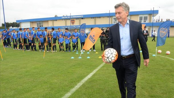 Mauricio Macri en Casa Amarilla