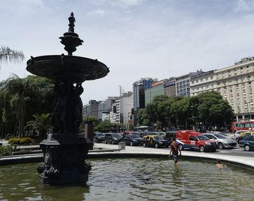 Un domingo con cielo despejado y calor en Capital 