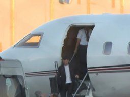 asi llego messi a la argentina para los amistosos de la seleccion asi llego messi a la argentina para los amistosos de la seleccion