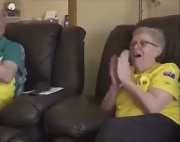 VIDEO: abuelos vieron a su nieto ganar medalla