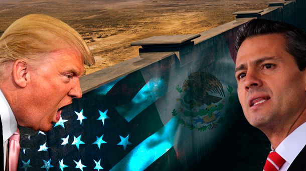 Trump presiona a México por el muro
