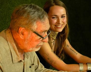 La nieta de Luis Brandoni lo recordó con un emotivo mensaje