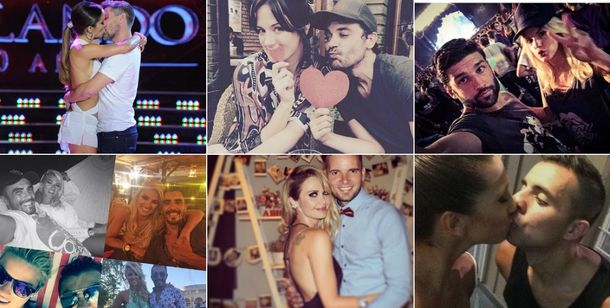 Así festejan los famosos el Día de los Enamorados