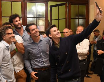 César Francis, José Acasuso, Agustín Calleri y Guillermo Coria