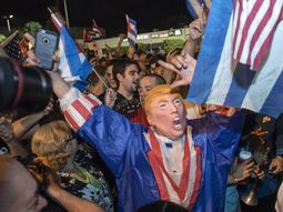 Festejos en Miami por la muerte de Fidel Castro Festejos en Miami por la muerte de Fidel Castro