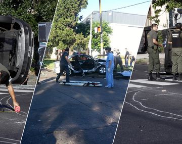 Mañana navideña trágica: un muerto y 12 heridos en cuatro accidentes