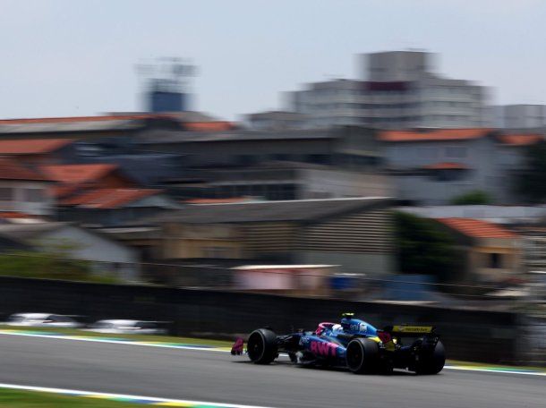 Tras ser confirmado en Alpine, Franco Colapinto cerró 16° en la única práctica del GP de Brasil