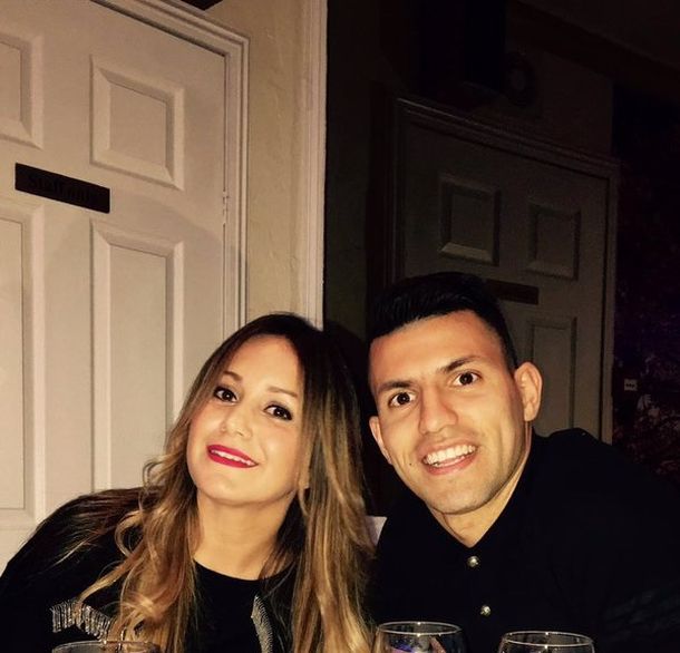 El romántico saludo del Kun Agüero a Karina por su cumpleaños