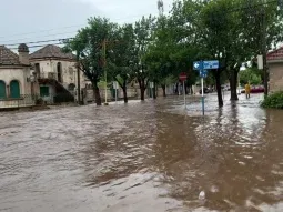 Desastre en un pueblo de Santa Fe por un fuerte temporal