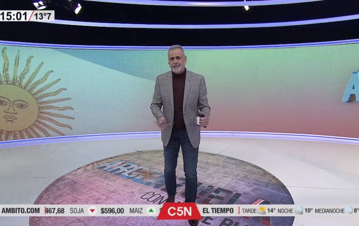 Así arrancó Argenzuela con Jorge Rial en C5N