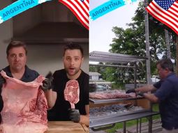 Asador argentino en EEUU compitió contra la barbacoa local y se volvió viral