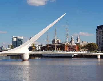 Se reinaugurará el Puente de la Mujer de Puerto Madero: cuándo