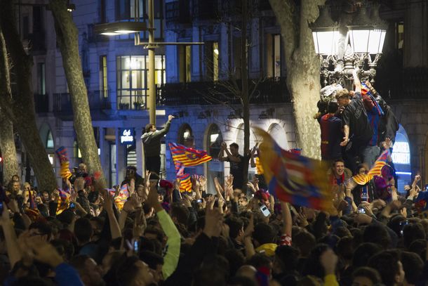 La impactante victoria del Barcelona en imágenes