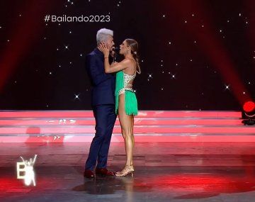 Así fue el reencuentro de Coki Ramírez con Tinelli en el Bailando