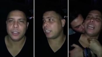 revelacion: el fenomeno ronaldo presento en sociedad ¡a su novio! revelacion: el fenomeno ronaldo presento en sociedad ¡a su novio!