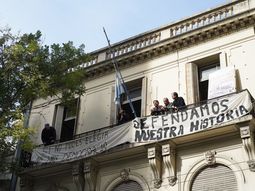 Juan Grabois tomó el Instituto Nacional Juan Domingo Perón