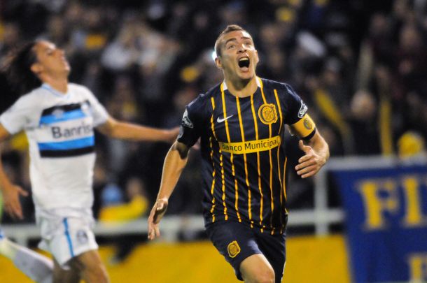 Con dos goles de Ruben, Central goleó a Gremio y clasificó a cuartos de final