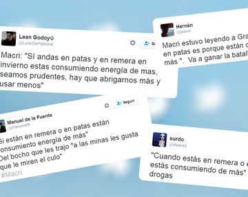 Los memes en las redes tras las polémicas declaraciones de Macri para ahorrar gas