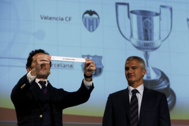 Se sortearon las semis de la Copa del Rey: Barcelona irá ante Valencia