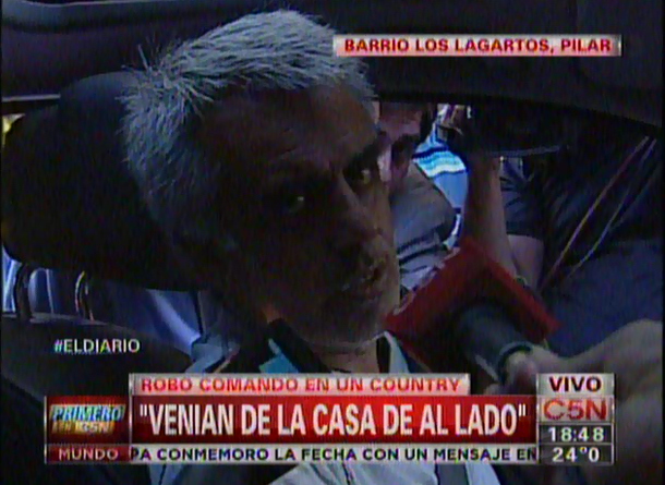 El dramático testimonio de una de las víctimas del robo