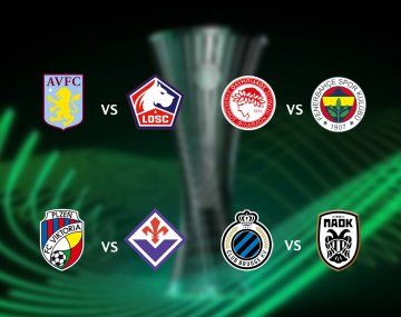 Se sortearon los cuartos de la Conference League: así quedaron los cruces