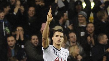 lamela anoto tres goles en la goleada del tottenham en la europa league lamela anoto tres goles en la goleada del tottenham en la europa league