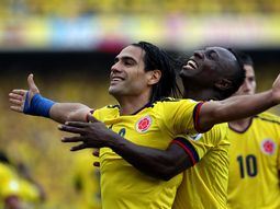 Falcao volvió a brillar y le dio el triunfo a su Selección Falcao volvió a brillar y le dio el triunfo a su Selección