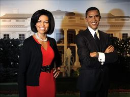 Michelle Obama de cera