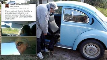 mujica levanto a un ciudadano que hacia dedo mujica levanto a un ciudadano que hacia dedo