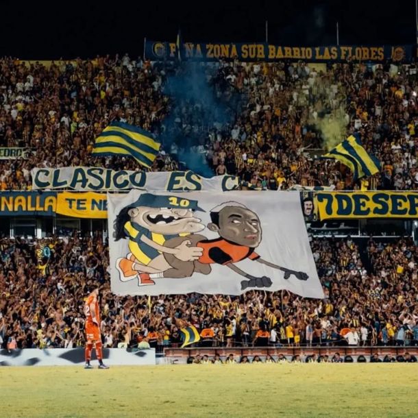 Rosario Central será sancionado por exhibir una bandera ofensiva contra Keylor Navas