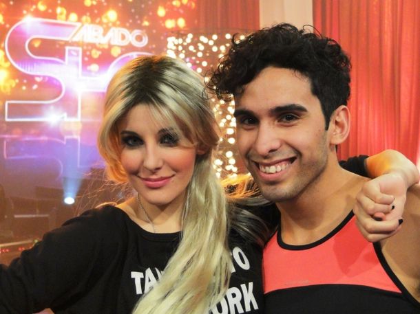 Charlotte Caniggia y Gabriel Usandivaras
