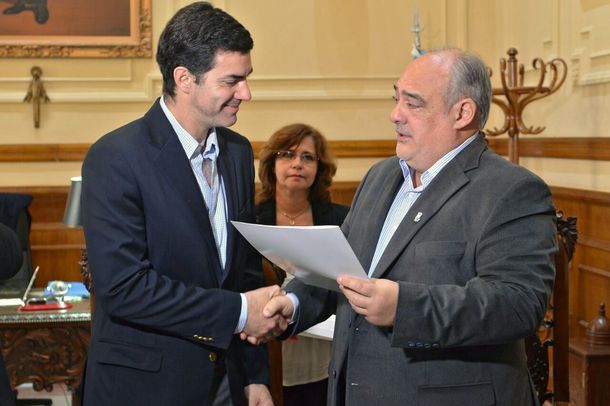 Urtubey y Colombi suscribieron convenios de cooperación