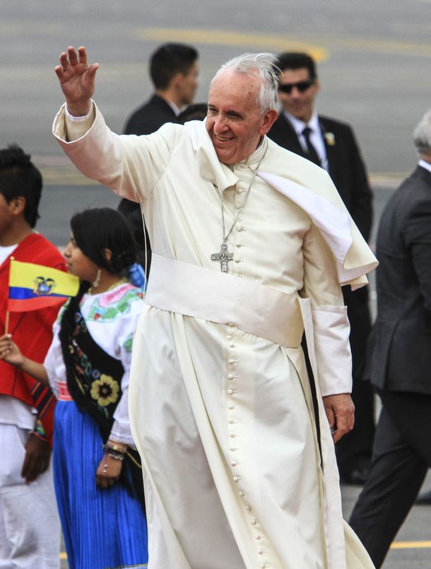 El Papa Francisco llegó a Bolivia