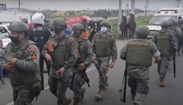 Motines simultáneos en Ecuador: al menos 62 internos muertos