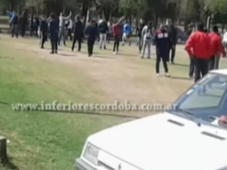 escandalo en inferiores: el clasico entre talleres e instituto debio suspenderse escandalo en inferiores: el clasico entre talleres e instituto debio suspenderse