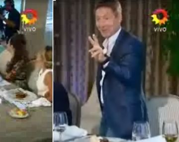Suar y Darín se levantaron de la mesa de Mirtha