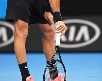 Sin reacción: Del Potro perdió y se despidió de Australia