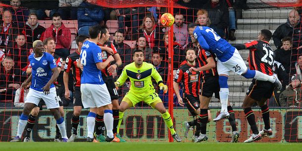 El debut: Ramiro Funes Mori marcó su primer gol en la Premier League