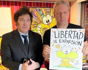 Nik se plagió a sí mismo para celebrar el cumpleaños de Milei