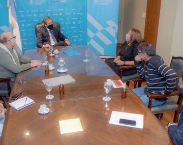 Martín Soria recibió a representantes de organizaciones por los Derechos Humanos