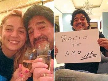 ¿Diego Maradona espera un hijo con su nueva novia?