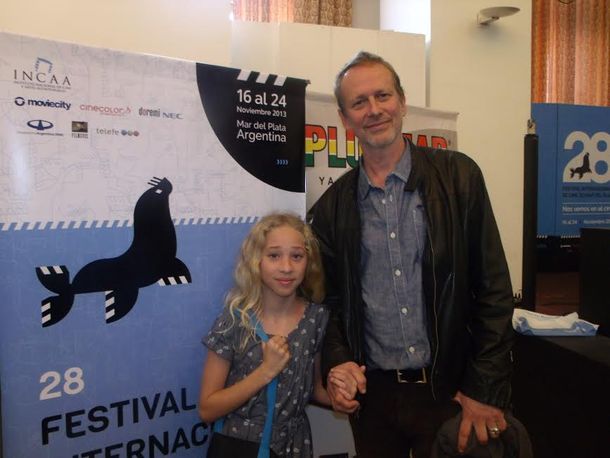 Alexandre Rockwell y su hija Lana