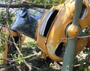 Video: se estrelló en Salta la avioneta del Circo Rodas