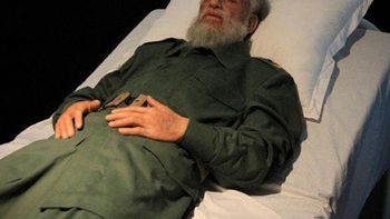 Falsa foto de Fidel Castro muerto que circula por redes sociales Falsa foto de Fidel Castro muerto que circula por redes sociales