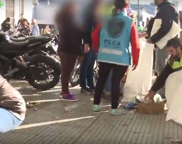La Policía de la Ciudad desalojó a puesteros de la zona de Retiro