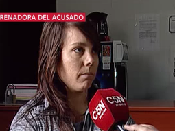 La entrenadora de Daniel Zalazar, el protagonista de la masacre de Mendoza. La entrenadora de Daniel Zalazar, el protagonista de la masacre de Mendoza.