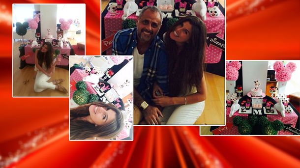 La infantil fiesta de cumpleaños de Mariana Antoniale