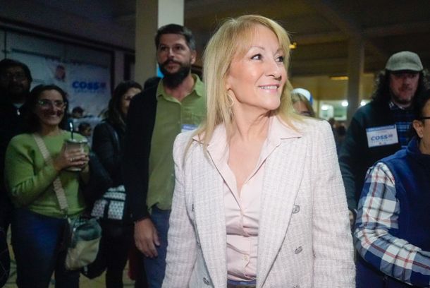 La precandidata presidencial del Frente Amplio