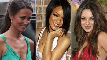 Pippa Middleton, Rihanna y Mila Kunis Pippa Middleton, Rihanna y Mila Kunis