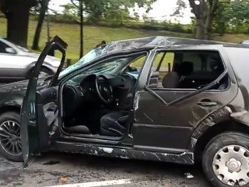 Grave accidente en Palermo: atropellaron a una joven y volcaron